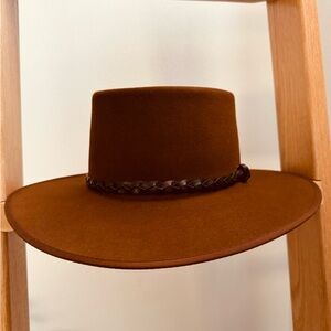 VTG Resistol Eddie Bauer Roundup Collection Self Conforming Drifter 7 3/8 Texas